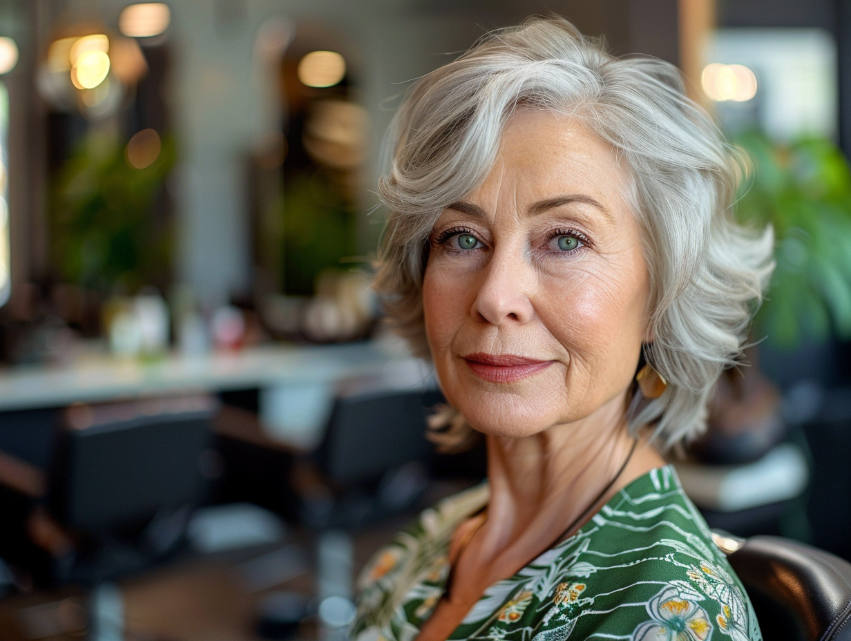 coiffure femme 60 ans