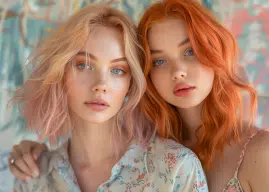 Différence roux et blond vénitien : caractéristiques et astuces coloration