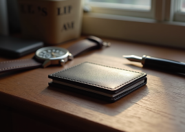 Pourquoi opter pour un porte-cartes pour homme en cuir pleine fleur ?