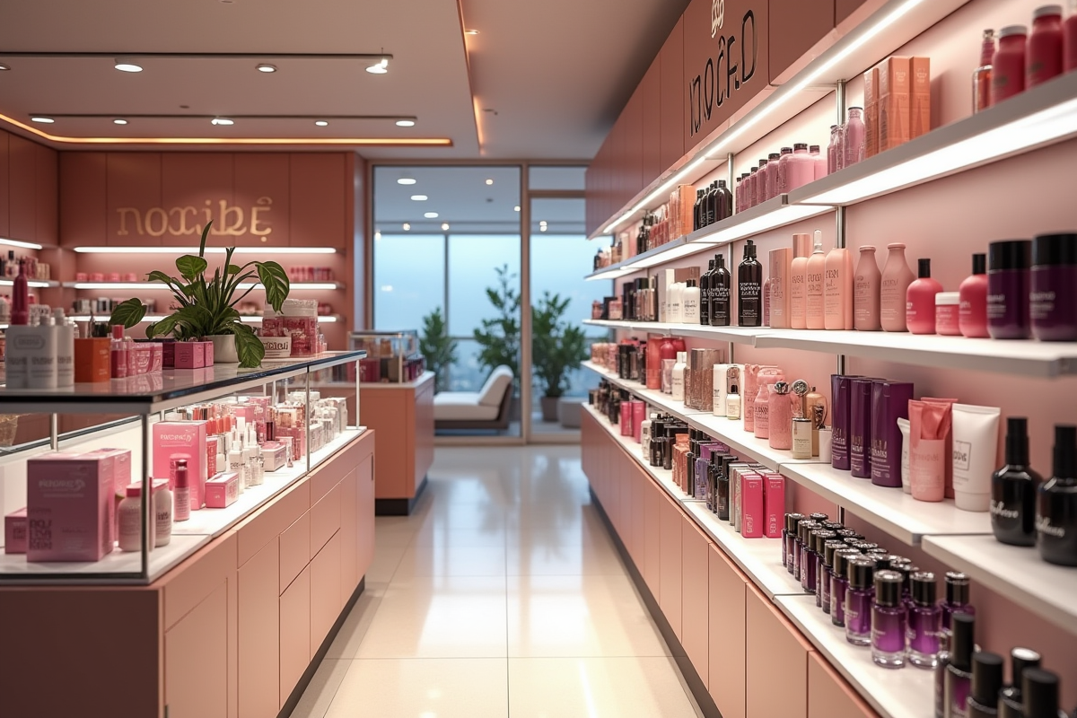 cosmétiques enseigne