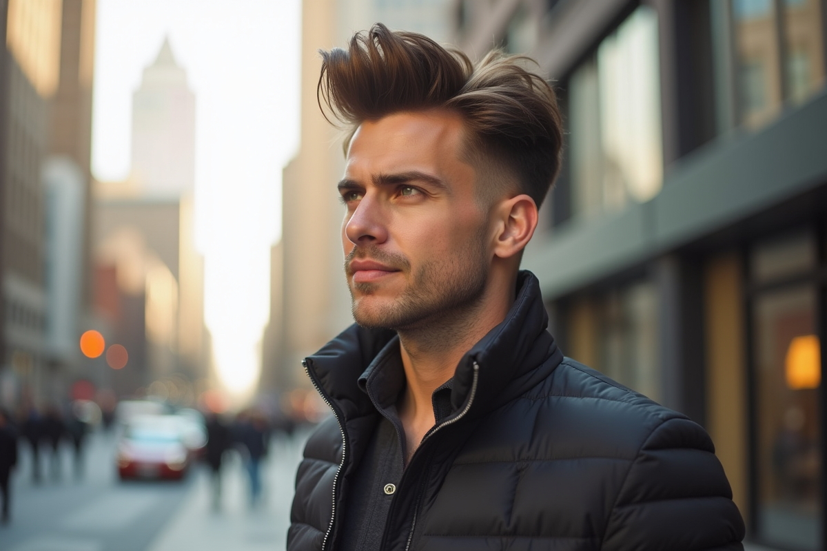 cheveux épais